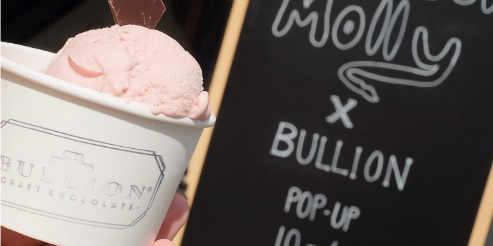 Bullion X Our Cow Molly Scooping All Summer Long
