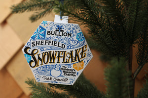 Sheffield Snowflake - Dark Chocolate (PRE-ORDER)