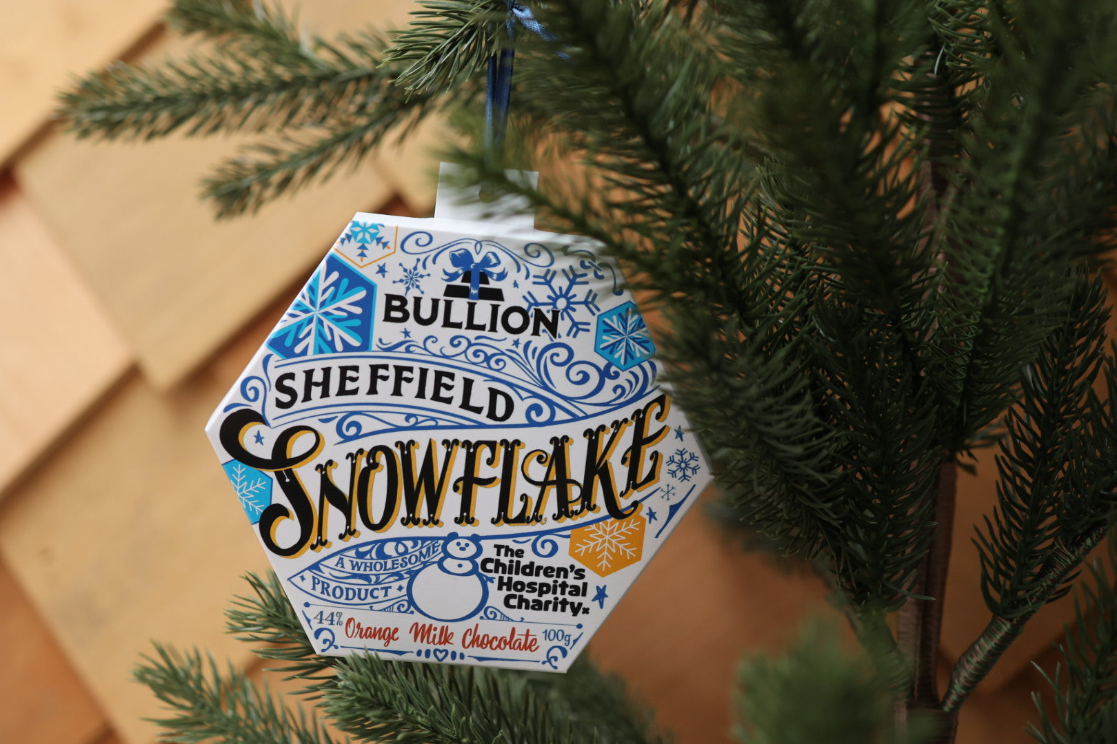 Sheffield Snowflake - Orange Milk Chocolate (PRE-ORDER)