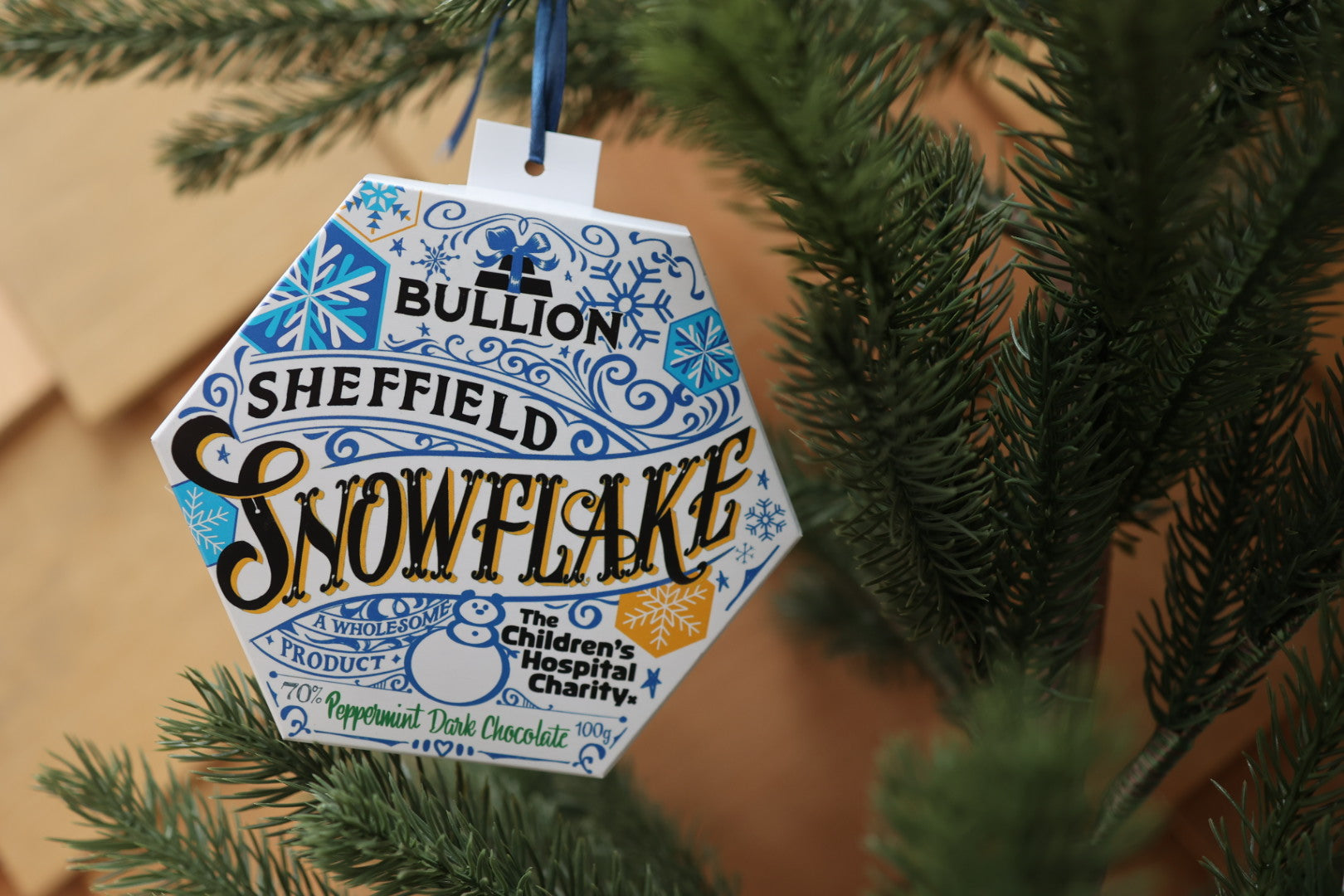 Sheffield Snowflake - Peppermint Dark Chocolate (PRE-ORDER)