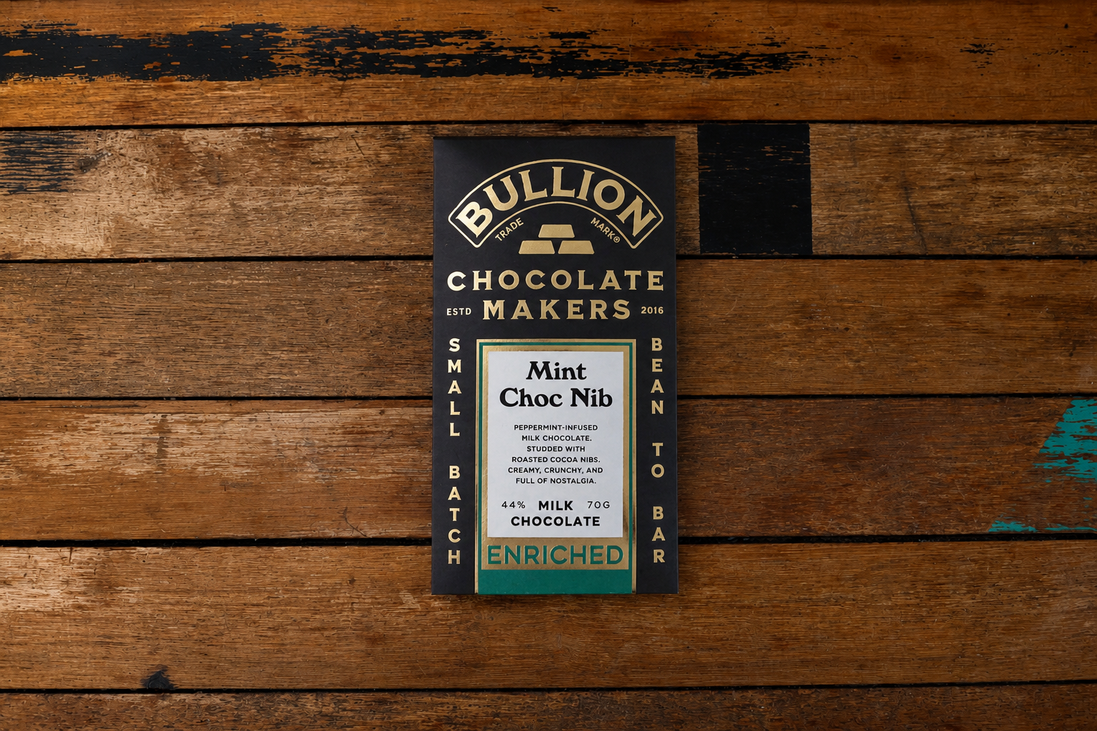 Bullion Mint Chocolate Bar