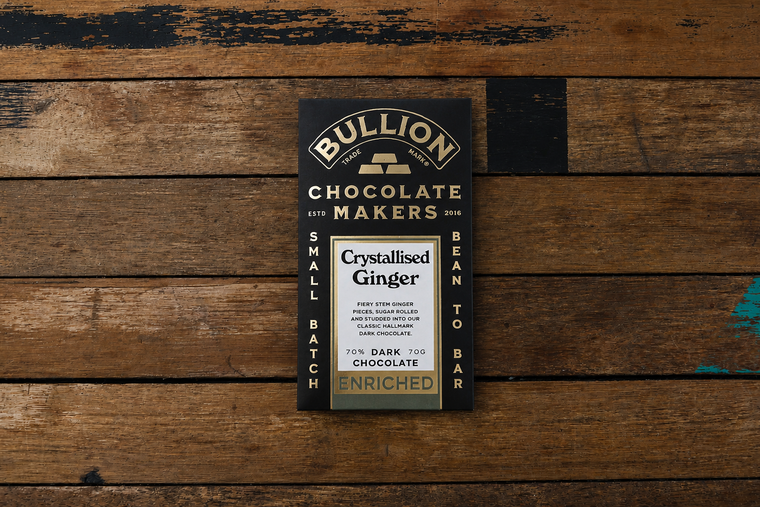 ginger chocolate bullion