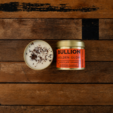 Chocolate orange scented candle made with cocoa husk