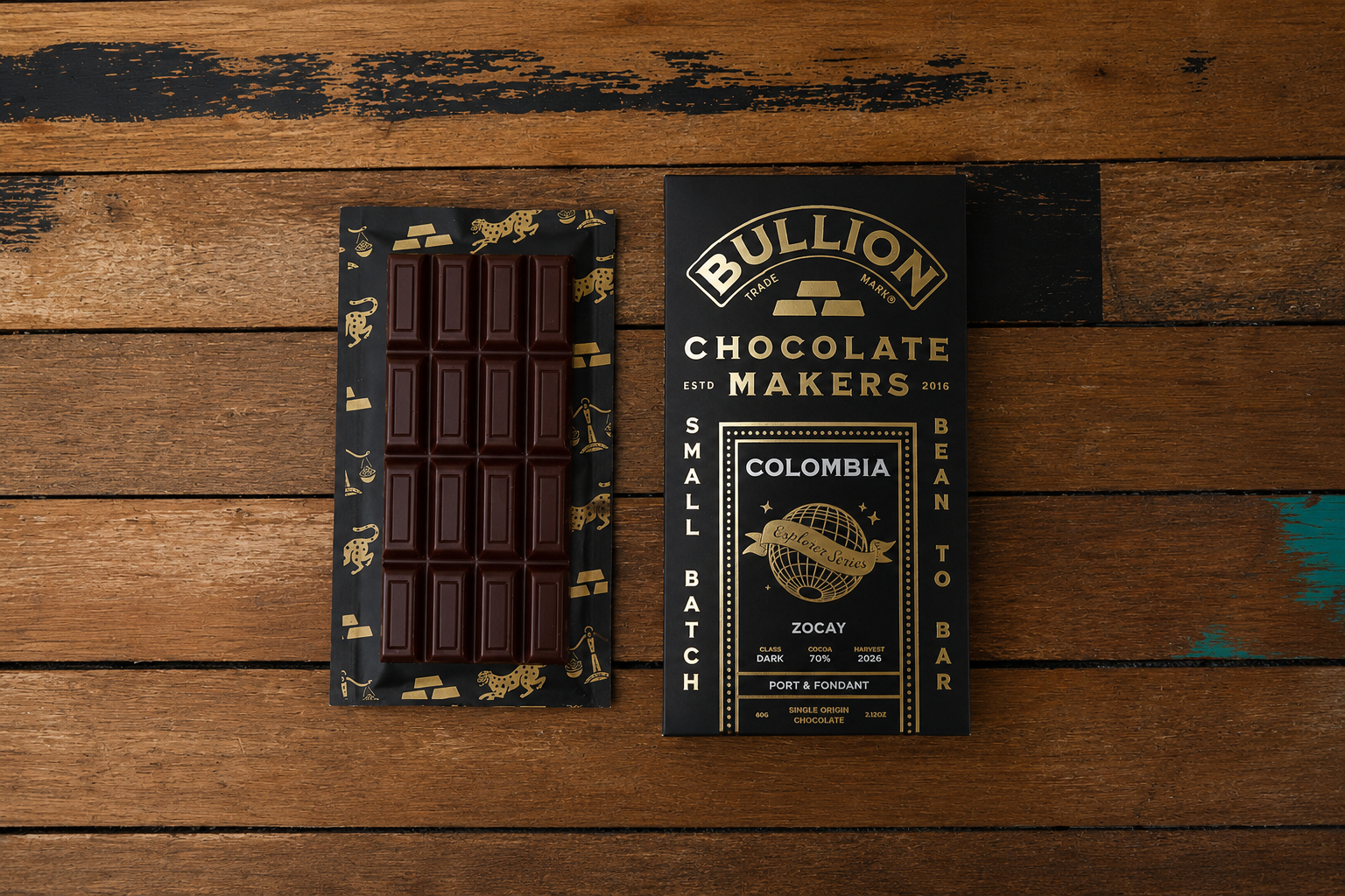 colombia bean to bar chocolate dark 