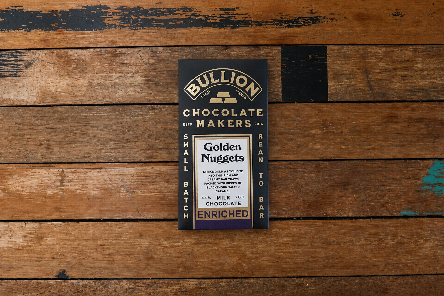 Salted caramel milk chocolate